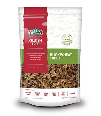 ORGRAN BUCKWHEAT SPIRALS (8.8oz)