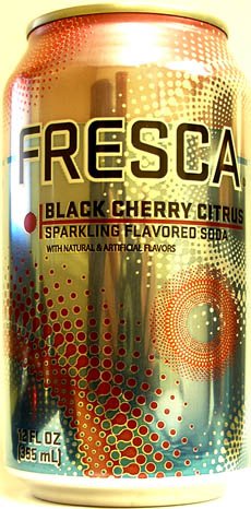 Fresca Black Cherry Soda Can 12 Oz