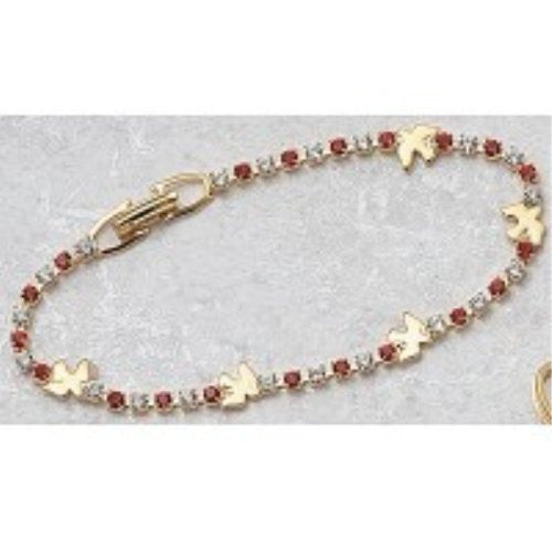 7.5" Gold Holy Spirit Bracelet