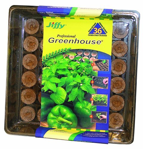 JIFFY J336 (5049) JIFFY PROFESSIONAL GREENHOUSE 36 PELLETS, 26mm