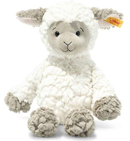 Lita Lamb, White/Taupe, 12"