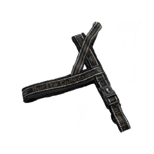 Padded Harness - Black, Size 32"