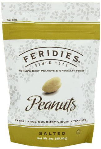 Salted Virginia Peanuts - 3 oz