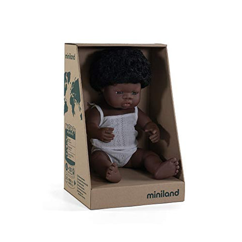 Baby Doll African Girl 15"