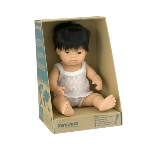Baby Doll Asian Boy  (38 cm, 15")