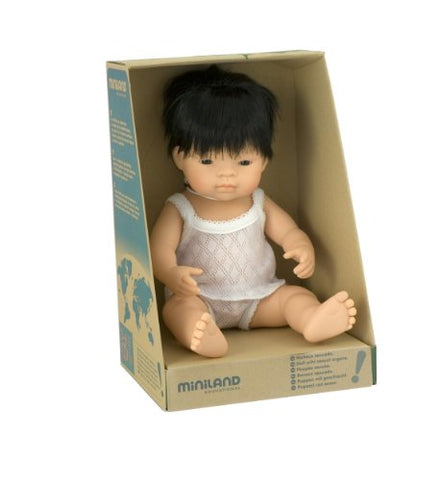 Baby Doll Asian Boy  (38 cm, 15")