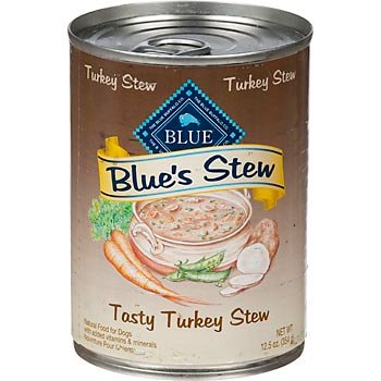 BLUE BUFFALO DOG FOOD & TREATS,  Stew Canned Dog Food, TastyTurkey Stew, 12 oz