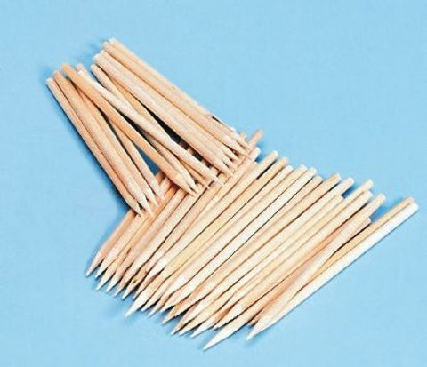 Wood Sticks 100pcs 41/2" x 4mm