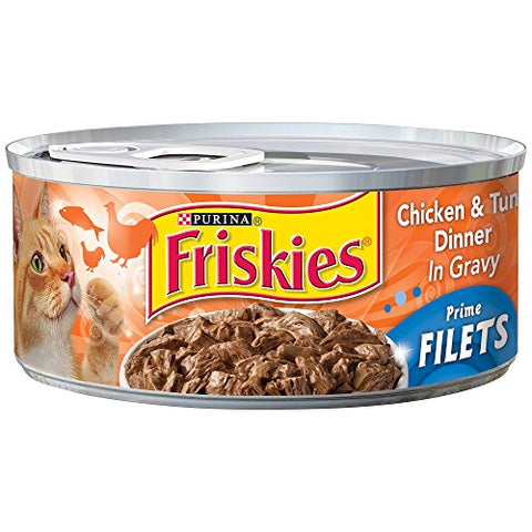 Friskies Prime Fillet Chicken & Tuna 5.5 oz