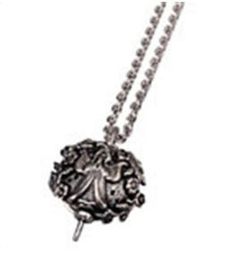 Angel, 24” chain includes 5 unscented organic cotton refill pads