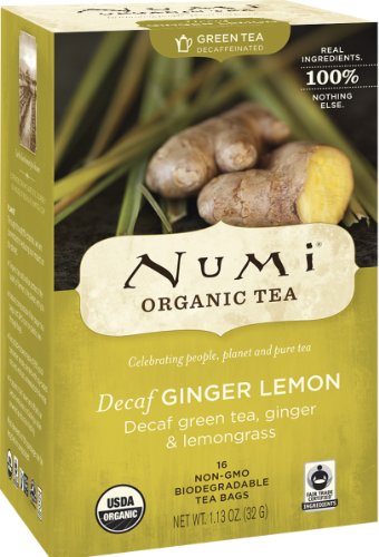 DECAF GINGER LEMON - GREEN TEA 16CT BOX