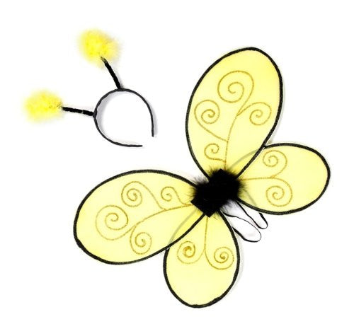 Bumble Bee Wings & Headband