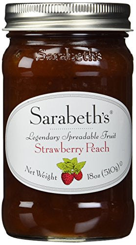 Strawberry Peach Preserves, 18oz