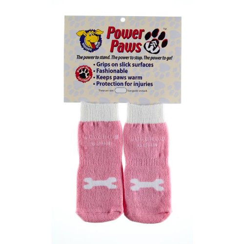 Power Paws Advanced PinkWithWhiteBone, XS