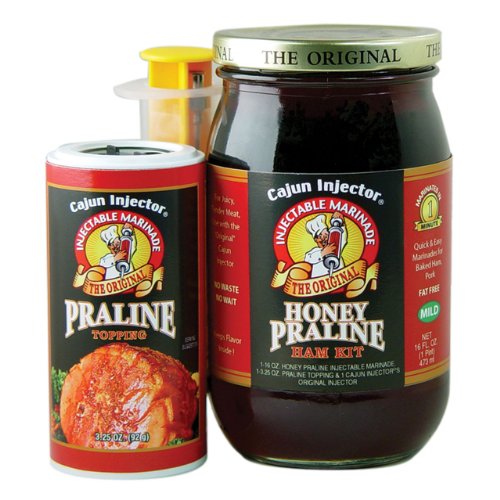 Cajun Injector Products Honey Praline Ham Injector Kit w/praline top