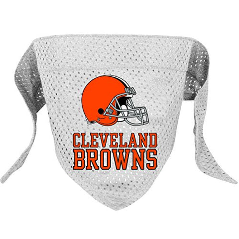 NFL Slip Over Pet Bandanas CLV BROWNS, L