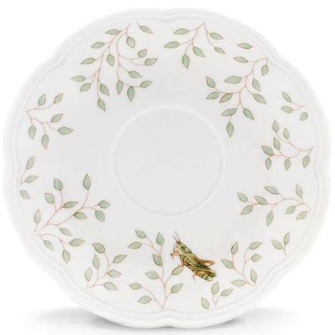 Lenox Butterfly MDW DW Saucer, 6", White (not in pricelist)