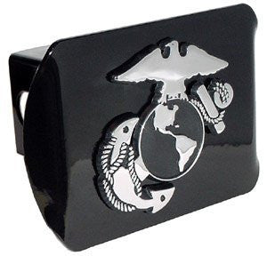 Marine Corps (Insignia) Black Hitch Cover