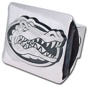 Florida (Gator Head) Shiny Chrome Hitch Cover