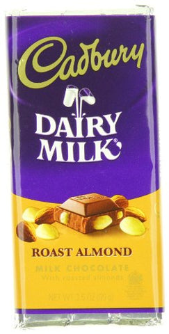 Cadbury Roast Almond Premium Bar 14 Count 3.5 Oz