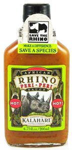African Rhino Peri-Peri Hot Pepper Sauce 6.75 oz (not in pricelist)