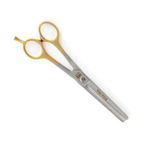 DublDuck 46 Tooth Thinner, Stainless, Ultra Gold