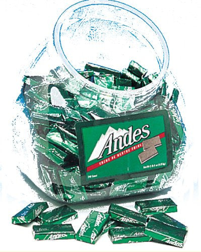 CHARMS, ANDES CREME de MENTHE TUB