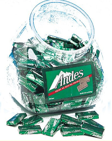 CHARMS, ANDES CREME de MENTHE TUB