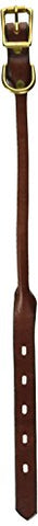 Mendota Rolled Standard Collar - Chestnut, 3/4" x 14"