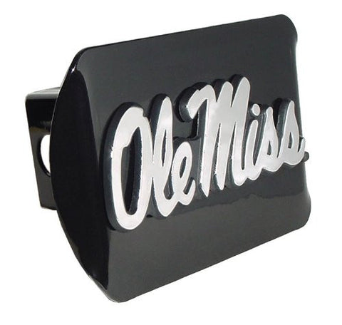 Mississippi “Ole Miss” Black Hitch Cover