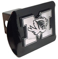 Missouri (M-Tiger) Black Hitch Cover