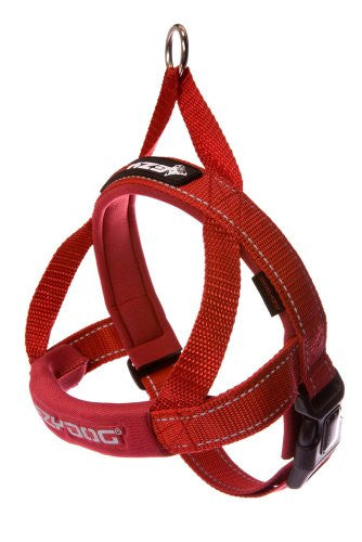 EzyDog Quick Fit Harness - Red, Medium