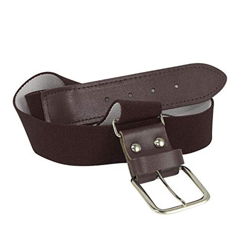 Elastic Belt, Brown, Adult, 1.5 in wide