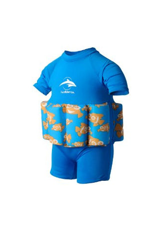 Floatsuits - 4-5 years Blue Clownfish