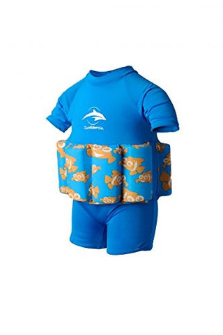 Floatsuits - 2-3 years Blue Clownfish