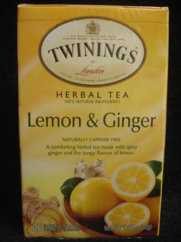 Twining Lemon and Chinese Ginger 20ct