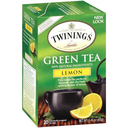Lemon Green Boxed Teabags, 20's