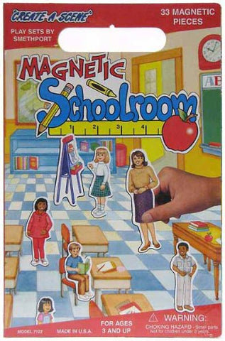 Create A Scene Magnetic Schoolroom