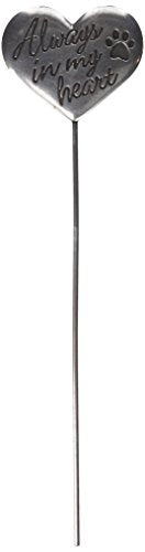 Solid Pewter Memorial Stake - Always in My Heart