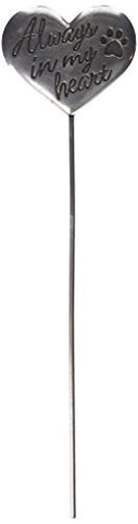 Solid Pewter Memorial Stake - Always in My Heart