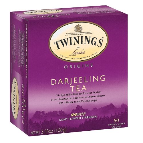 Darjeeling Boxed Teabags, 50's