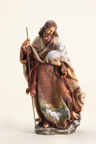 12 1/4" GOOD SHEPHERD FIGURINE