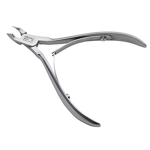 Mehaz 4" Quick Trim Cuticle Nipper, 1/2" Jaw