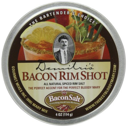 Bacon Rim Shot
(bloody mary rim salt) , 4 OZ