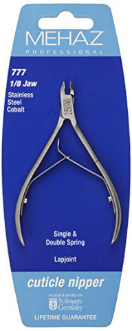 Mehaz 4" 777 - Cuticle Nipper, 1/8" Jaw