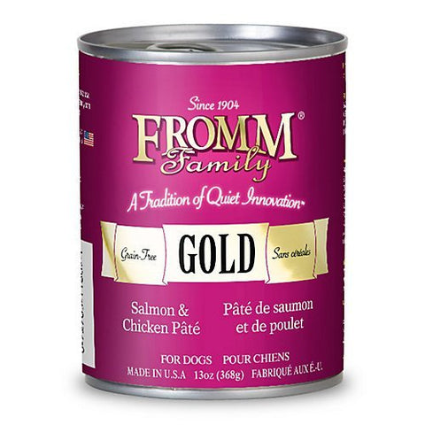 Fromm D Gld Pate Smn Ckn 12.2oz, 12ct