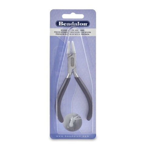 Nylon Jaw Round Nose Pliers