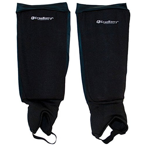 CranBarry Deluxe Shinguards, Black