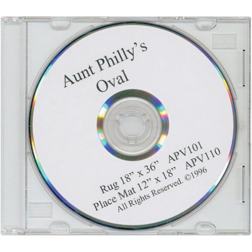 Aunt Philly's DVD Oval Rug