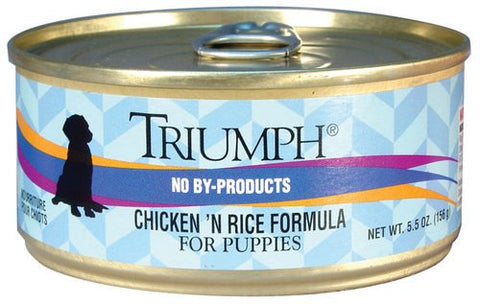 Triumph Pet Industries Canned Puppy Food, Chicken/Rice 5.5 oz